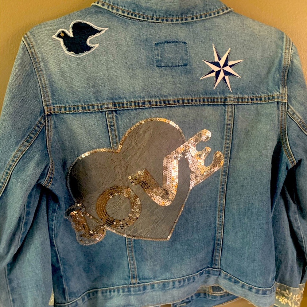 Reimagined old navy Jean jacket